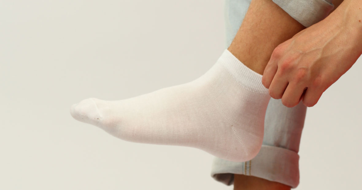 Les chaussettes courtes